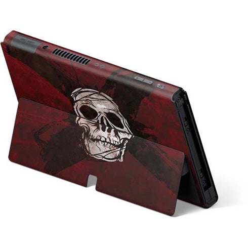 Zombie X Skull & Bone Nintendo Switch OLED (2021) Skin